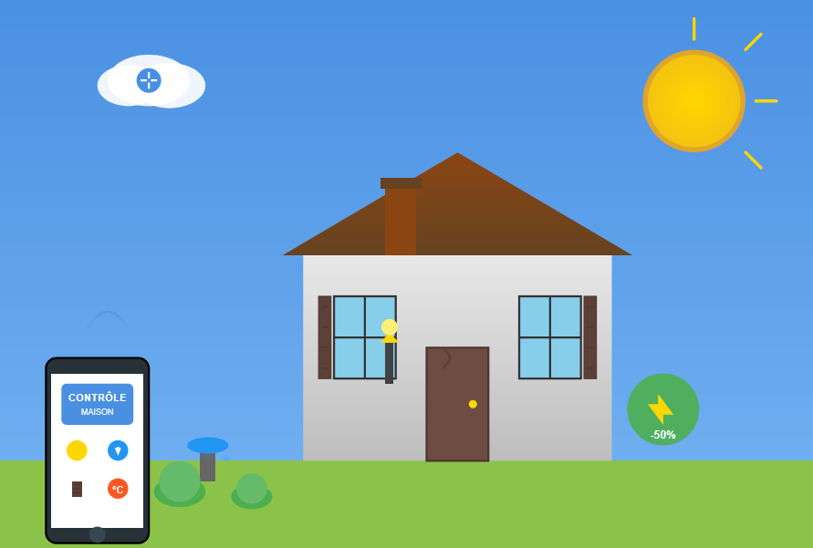 Système domotique pour jardin et maison - Gestion automatisée extérieure