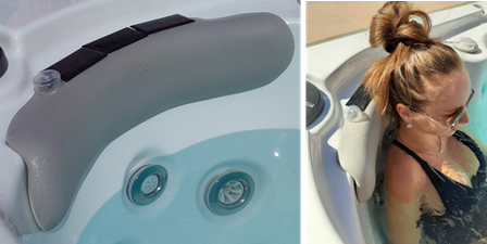 Têtière de massage cervical solaire autonome pour spa et relaxation